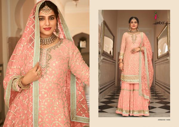 Eba Armani 3 Wedding Wear Georgette Designer Salwar Kameez